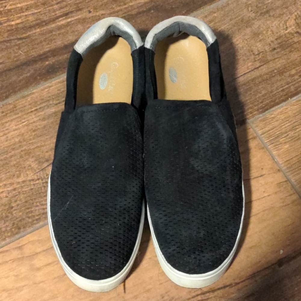 Dr.Scholls platform slip on sneakers